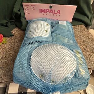 Impala Protective Set - Sky Blue/Yellow adult Med